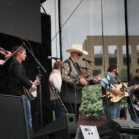 Doyle Lawson & Quicksilver at the 2017 Wide Open Bluegrass festival - photo by Frank Baker