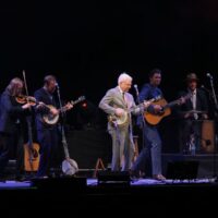 Steve Martin with Steep Canyon Rangers at Wide Open Bluegrass 2017 - photo by Frank Baker