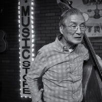 Toshio Watanabe with Bluegrass 45 at the Drum and Strum in Warrenton, VA (10/7/17) - photo by Jeromie Stephens
