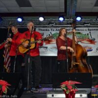 Frances Mooney and Fontana Sunset at the 2017 Bluegrass Christmas In The Smokies - photo © Bill Warren