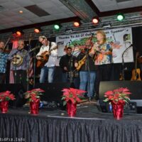 Tommy Long with Carolina Road at the 2017 Bluegrass Christmas In The Smokies - photo © Bill Warren