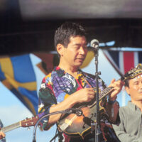 Akira Otsuka with Bluegrass 45 in 1996