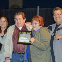 Another award given at the 2018 Yee Haw Music Fest - photo © Bill Warren
