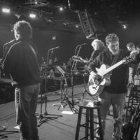 Ricky Skaggs & Kentucky do their sound check at The Birchmere (1/27/18) - photo by Jeromie Stephens
