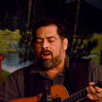 Greg Blake at the 2018 Mid Winter Bluegrass Festival