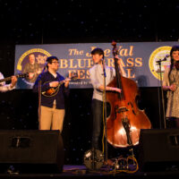 Berklee Bluegrass Amalgamation at the 2018 Joe Val Bluegrass Festival - photo © Tara Linhardt