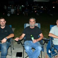Sound men Josh, Larry, and Clarence taking a break at the 2018 Florida Bluegrass Classic - photo © Bill Warren
