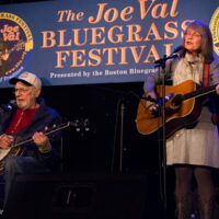 Eddie and Martha Adcock at the 2018 Joe Val Bluegrass Festival - photo © Tara Linhardt
