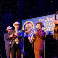 Po' Ramblin' Boys with Laura Orshaw at the 2018 Joe Val Bluegrass Festival - photo © Tara Linhardt