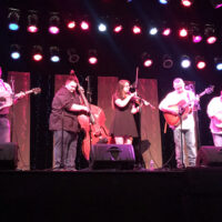 Wilson Banjo Co. at the Ernie Thacker benefit in Greenville, TN (2/23/18) - photo by Melanie Wilson