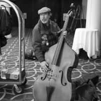 Bring that bass at the 2018 DC Bluegrass Festival - photo by Jeromie Stephens
