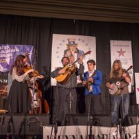 Jeff Scroggins & Colorado at the 2018 DC Bluegrass Festival - photo by Jeromie Stephens