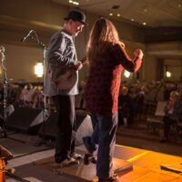 Mark Schatz dance workshop at the 2018 DC Bluegrass Festival - photo by Jeromie Stephens
