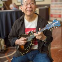 Akira Otsuka at the 2018 DC Bluegrass Festival - photo by Jeromie Stephens