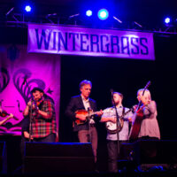 Laurie Lewis & The Right Hands with special guests at Wintergrass 2018 - photo © Tara Linhardt