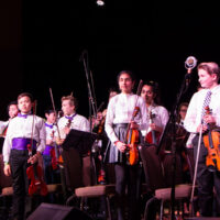 Youth Orchestra at Wintergrass 2018 - photo © Tara Linhardt
