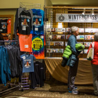Record store at Wintergrass 2018 - photo © Tara Linhardt