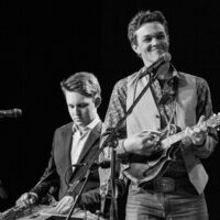 Michael Kilby and Zach Top with North Country Bluegrass at Wintergrass 2018 - photo © Tara Linhardt