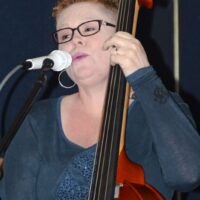 Carolyn Routh with Nu-Blu at the Huron Valley Eagles Club in Flat Rock, MI (4/21/18) - photo © Bill Warren