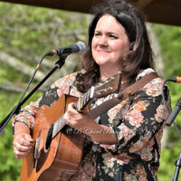 Amanda Smith at the 2018 Chantilly Farm Bluegrass & BBQ festival - photo © Deb Miller