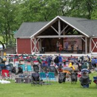 Mosely Brothers at the May 2018 Gettysburg Bluegrass Festival - photo  by Frank Baker