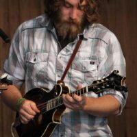 Chance Hurley with Mountain Ride at the May 2018 Gettysburg Bluegrass Festival - photo by Frank Baker