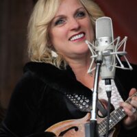 Rhonda Vincent at the May 2018 Gettysburg Bluegrass Festival - photo by Frank Baker