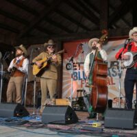 The Cleverlys at the May 2018 Gettysburg Bluegrass Festival - photo by Frank Baker