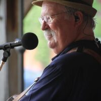 Dudley Connell with Seldom Scene at the May 2018 Gettysburg Bluegrass Festival - photo  by Frank Baker