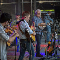 Ricky Skaggs & Kentucky Thunder at DelFest 2018 - photo by Mike McGreevy