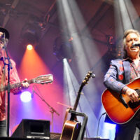 Buddy Miller and Jim Lauderdale @MerleFest 2018, Saturday, April 28th on Watson Stage - Photo by Alisa B. Cherry