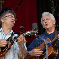 Ronnie and Del McCoury at DelFest 2018 - photo by Will Rawls