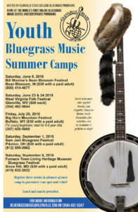 Youth Bluegrass Music Summer Camps