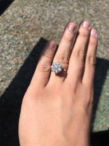 Mary Rachel Nalley's engagement ring