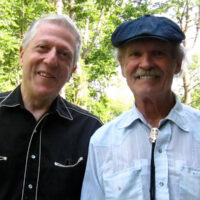 Jon Sholle with Bill Keith in 2011