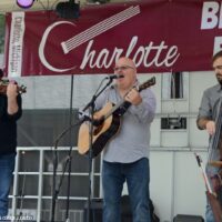 Jim Hurst Trio at the 2018 Charlotte Bluegrass Festival - photo © Bill Warren