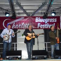 Steve Dilling and Edgar Loudermilk with IIIrd Tyme Out at the 2018 Charlotte Bluegrass Festival - photo © Bill Warren