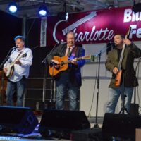 Steve Dilling and Edgar Loudermilk with IIIrd Tyme Out at the 2018 Charlotte Bluegrass Festival - photo © Bill Warren