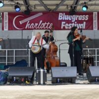 Little Roy and Lizzy Show at the 2018 Charlotte Bluegrass Festival - photo © Bill Warren