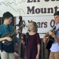 Youth performers at the 2018 Lil John's Mountain Music Festival - photo by Laura Tate Photography
