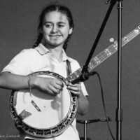 Maria McArthur wins the banjo competition at the 2018 National Oldtime Fiddlers Contest - photo © Tara Linhardt