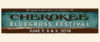 Cherokee Bluegrass Festival