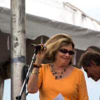 Mary Doub at the Grey Fox Bluegrass Festival - photo © Tara Linhardt
