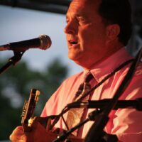 Larry Stephenson at the 2018 Remington Ryde Bluegrass Festival - photo by Frank Baker