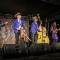 The Baker Family at the 2018 Remington Ryde Bluegrass Festival - photo by Frank Baker