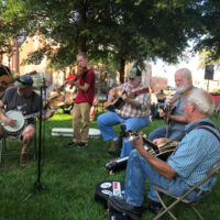 Pickin' on the Square at the Earl Scruggs Center in Shelby, NC