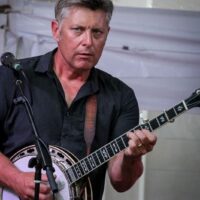 Eric Gibson at the 2018 Bluegrass On The Grass festival - photo by Frank Baker