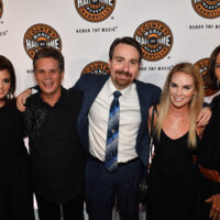 Kristi Stanley, Mark Newton, Ralph Stanley II, Carly Newton, and Tami Newton at the Country Music Hall of Fame and Museum's opening for the Ralph Stanley exhibit (7/12/18) - photo by Jason Davis/Getty Images