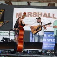 Crossfire at the Marshall Bluegrass Festival - photo © Bill Warren