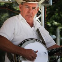 Larry Gillis at the 2018 Remington Ryde Bluegrass Festival - photo by Frank Baker
